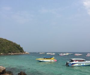タイ旅行07【ラン島】ビーチの貴重品【ロッカー】