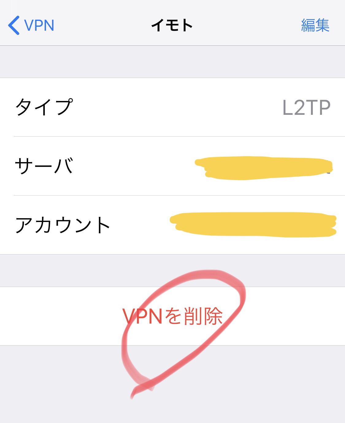 イモトのWiFiのVPN