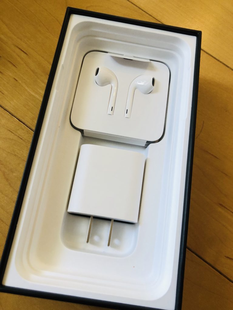 iPhone11のイヤフォン