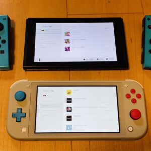 【比較】ニンテンドースイッチとスイッチライト【機内モード】